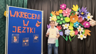 Uczeń klasy IVa - finał konkursu.