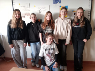 Uczniowie podczas warsztatów.