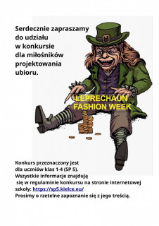 Zaproszenie do KONKURSU LFW