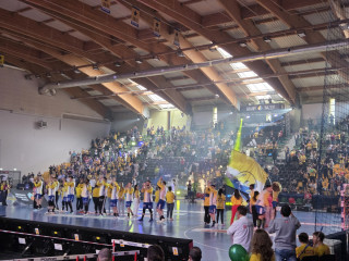 Zawodnicy podczas prezentacji