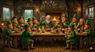 Spotkanie Leprechaunów.