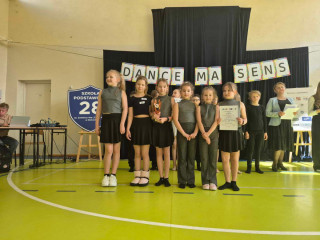 Reprezentacja naszej szkoły w konkursie Dance ma sens.