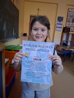 Prima Aprilis w świetlicy szkolnej