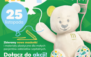 Plakat informujący o akcji Mam Marzenie.