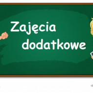 Ilustracja przedstawiająca dwoje uczniów przy tablicy.