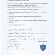 Skan protokołu pokonkursowego.