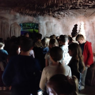 Wizyta w Centrum Geoedukacji w ramach zajęć z projektu - "Uczymy-Wspieramy- Pomagamy"