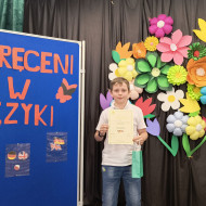 Uczeń klasy IVa - finał konkursu.