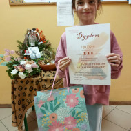 Uczestniczka konkursu międzyszkolnego Iga Pióro 
