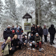 zdobycie szczytu Kamień Michniowski 435 m n.p.m.