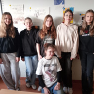 Uczniowie podczas warsztatów.