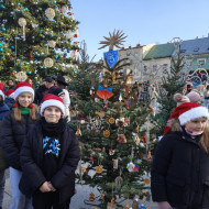 Uczniowie podczas konkursu