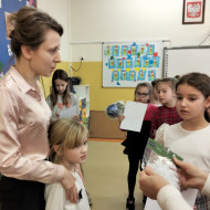 Wręczenie nagród uczestnikom konkursu.