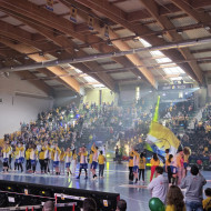 Zawodnicy podczas prezentacji