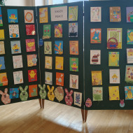 karty świąteczne uczniów kl1-3