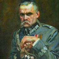 Józef Piłsudski - obraz W. Kossaka