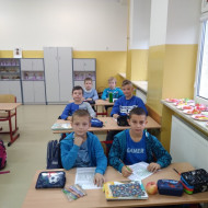 klasa 3 a podczas zajęć o prawach dziecka