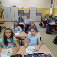 klasa 3 a podczas zajęć o prawach dziecka