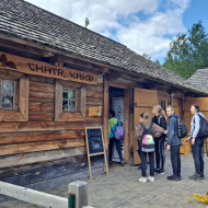 Chata skansenu w Kakoninie