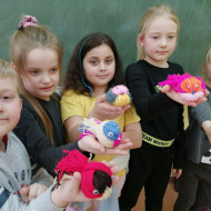 Ptaki z włóczki