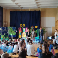 Nasze uczennice w czasie Festiwalu Kreatywnych Świetlic