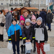 Wspólne zdjęcie z panią prezydent Agatą Wojdą.