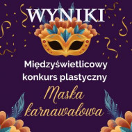 Plakat konkursu - Maska Karnawałowa