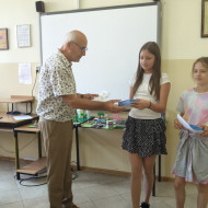 Nasi uczniowie w  I Konkursie technicznym pt.: Makieta Miasteczka Ruchu Drogowego