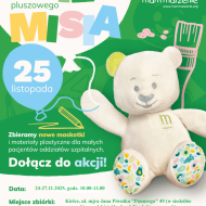 Plakat informujący o akcji Mam Marzenie.