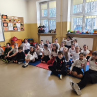 Uczestnicy konkursu fotograficznego -Halloween