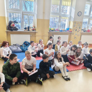 Uczestnicy konkursu fotograficznego -Halloween