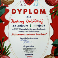 KONKURS - BOŻONARODZENIOWA BMBKA W SP NR 25 