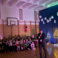 Wieczór Kolęd - przemawia pan dyrektor