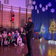 Wieczór Kolęd - przemawia pan dyrektor