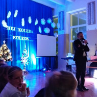 Wieczór Kolęd - przemawia pan dyrektor