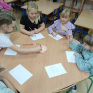 Zajęcia w ramach projektu "Aktywna swietlica. Miejsce pełne pomysłów"