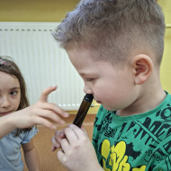 Zajęcia w ramach projektu "Aktywna swietlica. Miejsce pełne pomysłów"
