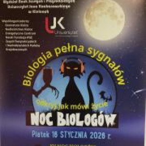 plakat noc biologów
