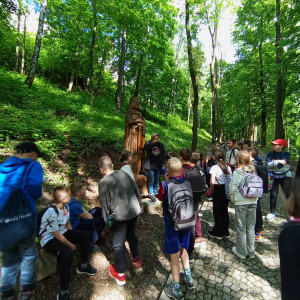 Wycieczka klas IV do Tokarni i na Zamek w Chęcinach
