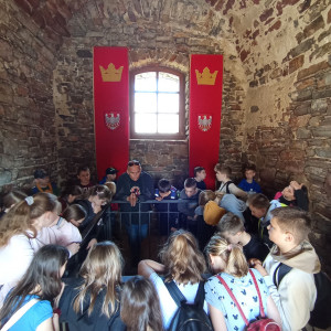 Wycieczka klas IV do Tokarni i na Zamek w Chęcinach