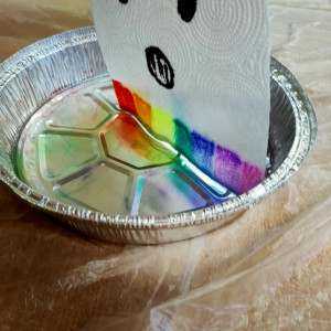 Zajęcia sensoryczne w wersji "halloween" w świetlicy szkolnej