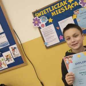 Zwycięzca stycznia - „ŚWIETLICZAK MIESIĄCA” 